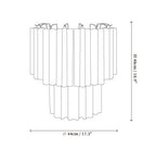 Rosalia Glass Wall Light