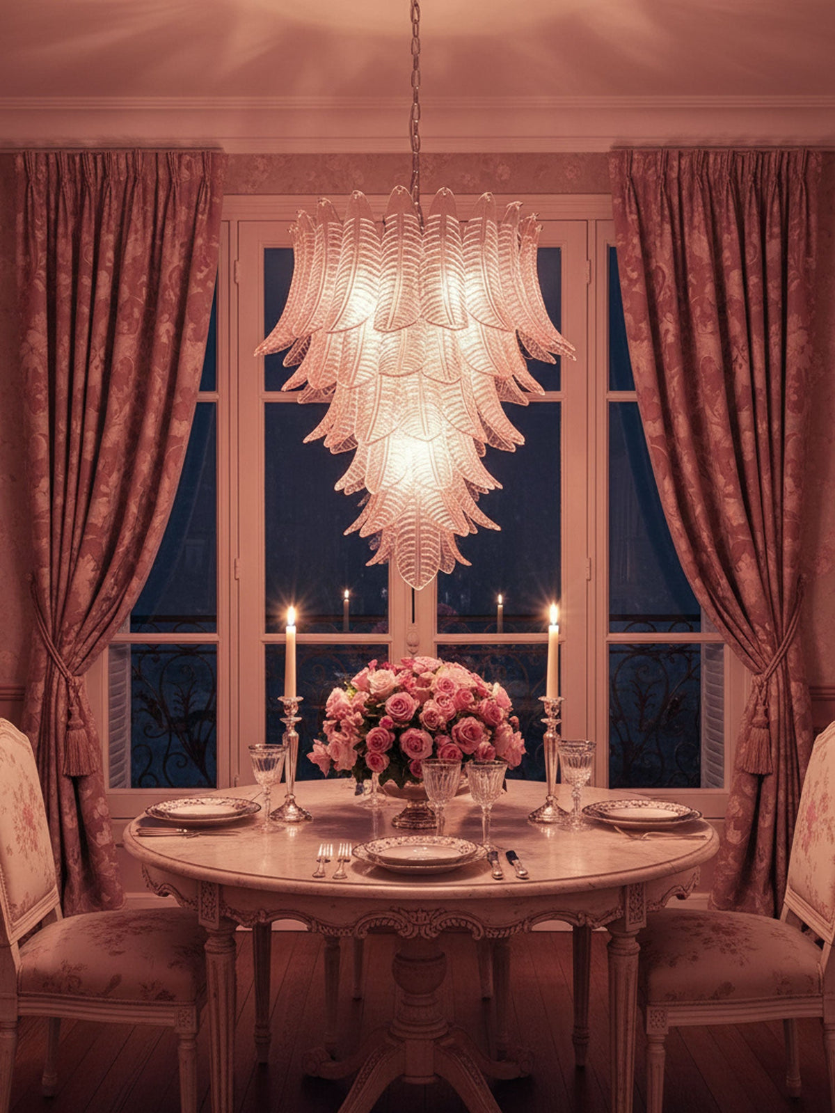 Rosalind Murano Chandelier