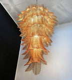 Rosalind Murano Amber Chandelier