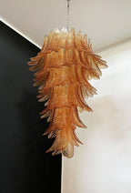 Rosalind Murano Amber Chandelier