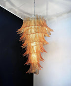 Rosalind Murano Amber Chandelier