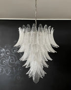 Rosalind Murano Clear Glass Chandelier