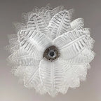 Rosalind Murano Clear Glass Chandelier