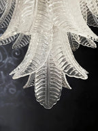 Rosalind Murano Clear Glass Chandelier