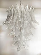 Rosalind Murano Clear Glass Chandelier