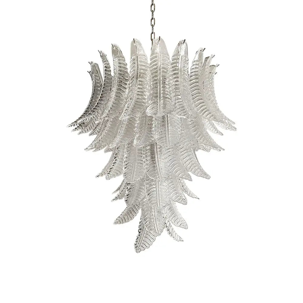 Rosalind Murano Clear Glass Chandelier