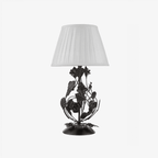 Rosaspina Wrought Iron Rose Table Lamp