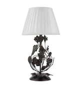 Rosaspina Wrought Iron Rose Table Lamp