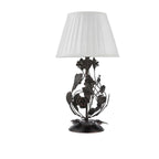 Rosaspina Wrought Iron Rose Table Lamp