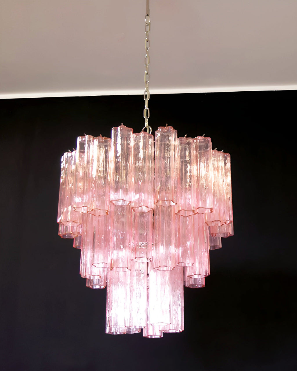 Rose Murano Glass Chandelier