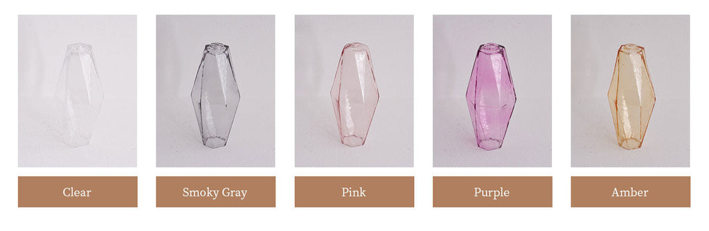Rose Prism Glass Chandelier