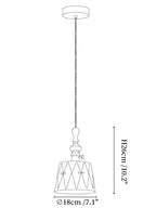 Roselind Ceramic Pendant Light