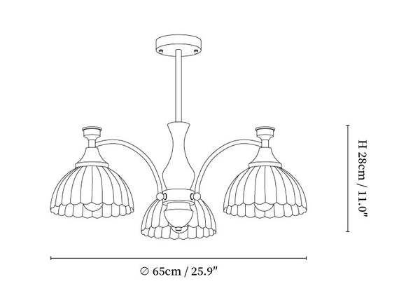 Rosetta Chandelier