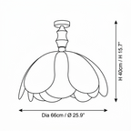 Roswyn Petal Ceiling Lamp