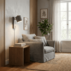 Rotatable Cylinder Plug - in Wall Lamp
