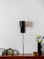 Rotatable Cylinder Plug - in Wall Lamp