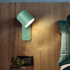 Rotatable Cylinder Plug - in Wall Lamp