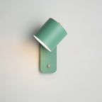 Rotatable Cylinder Plug - in Wall Lamp