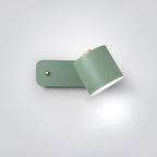 Rotatable Cylinder Plug - in Wall Lamp