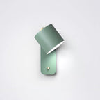 Rotatable Cylinder Plug - in Wall Lamp