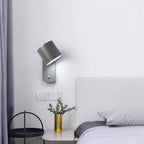 Rotatable Cylinder Plug - in Wall Lamp