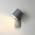 Rotatable Cylinder Plug - in Wall Lamp