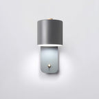 Rotatable Cylinder Plug - in Wall Lamp