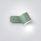 Rotatable Cylinder Plug - in Wall Lamp