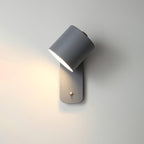 Rotatable Cylinder Plug - in Wall Lamp