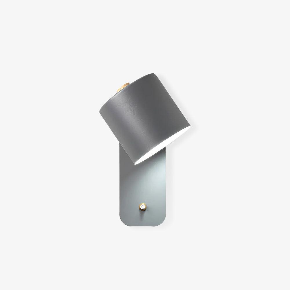 Rotatable Cylinder Plug - in Wall Lamp