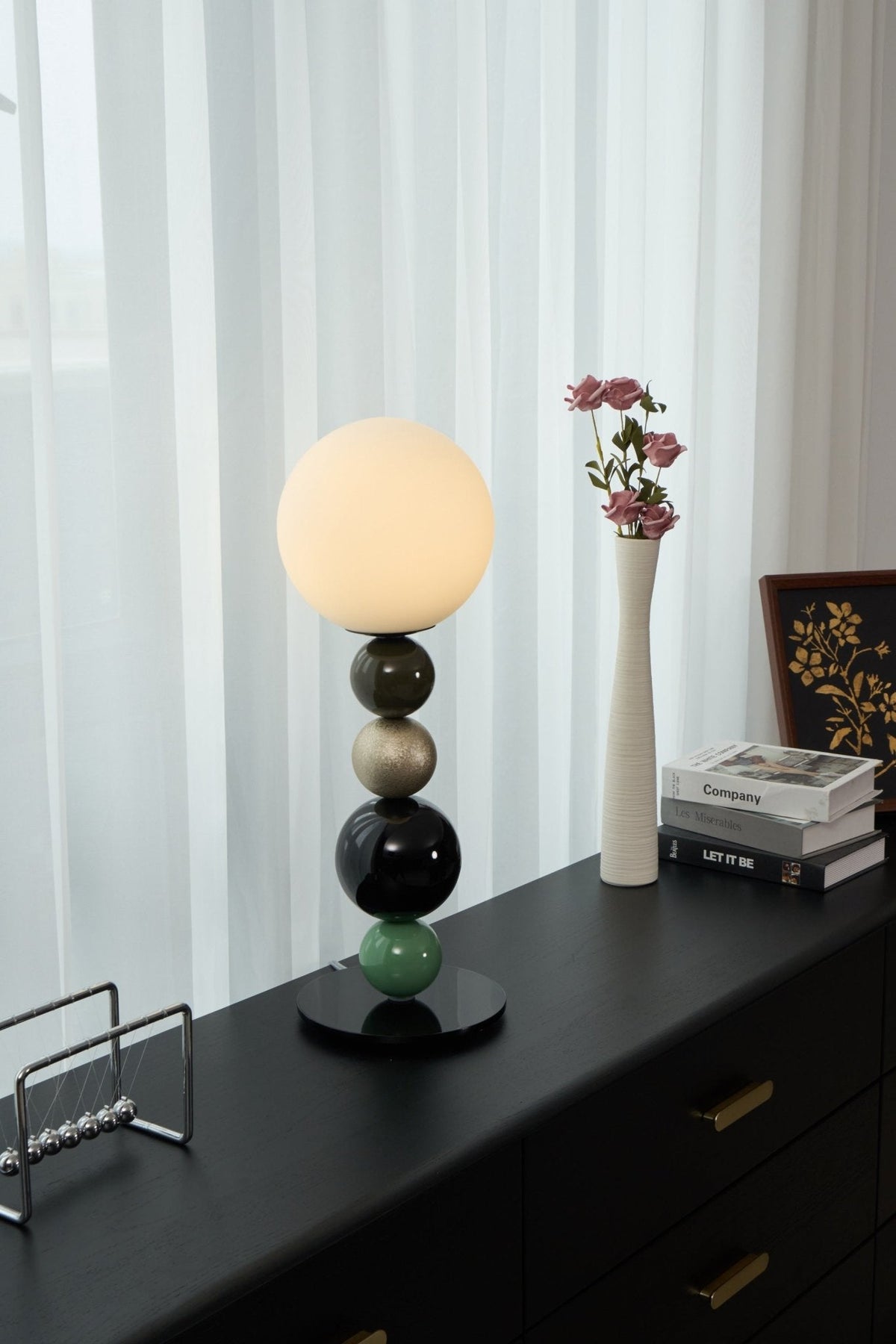 Round Balls Stacking Table Lamp