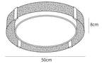 Round Low Profile Ceiling Light