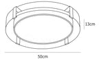 Round Low Profile Ceiling Light