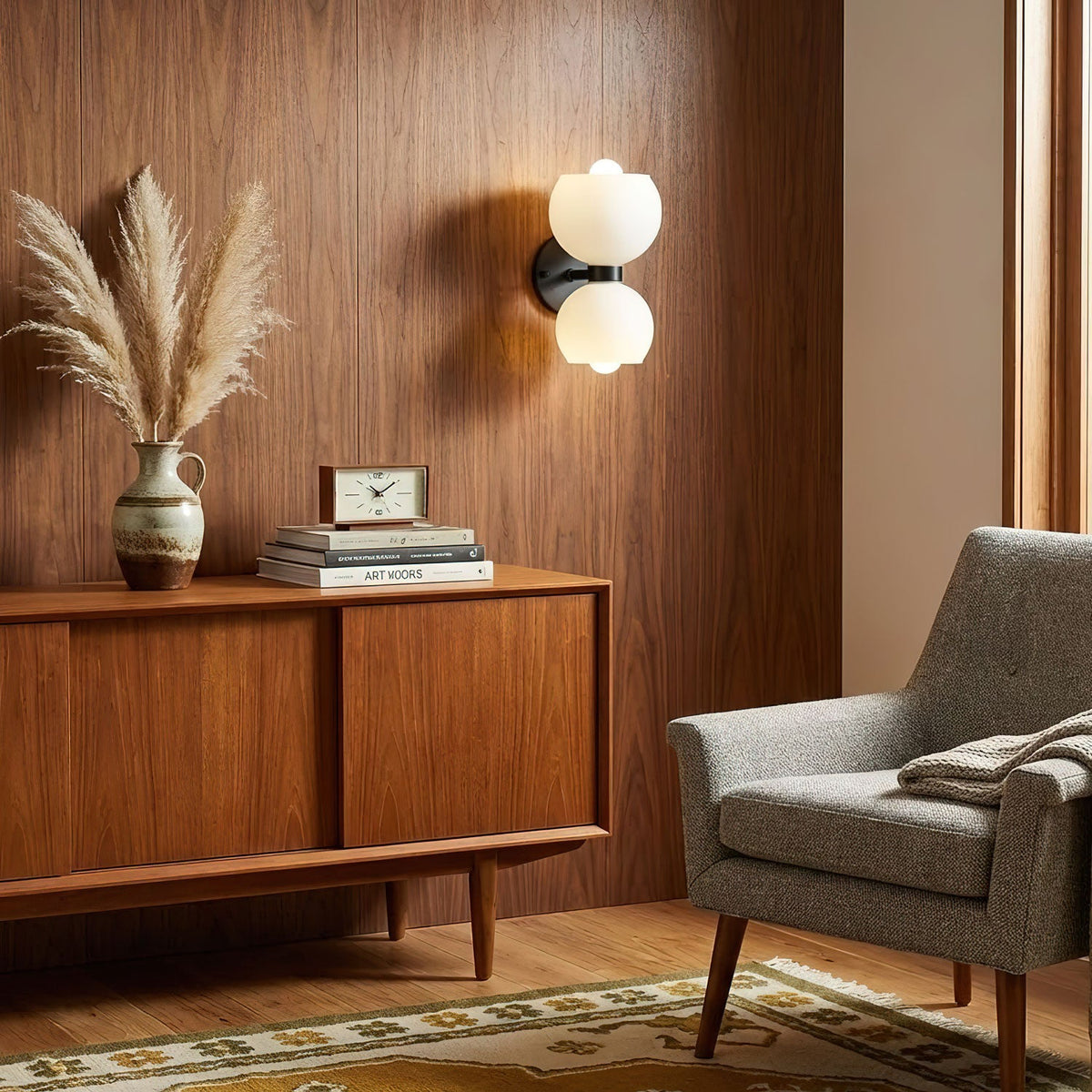 Round Pearl Sconce