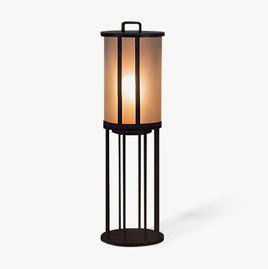 Round Pillar Acrylic Lantern Outdoor Lamp