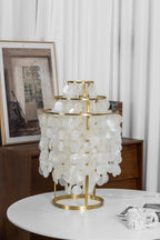 Round Shell Table Lamp