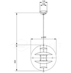 Round Sphere Pendant Lamp