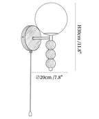 Rowan Bead Wall Sconce