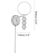Rowan Bead Wall Sconce