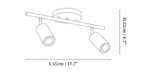 Rowan Ceiling Light