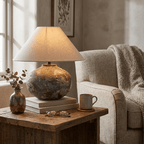 Ruggine Distressed Ceramic Table Lamp