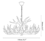 Rustic Antler Lodge Chandelier