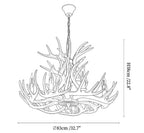 Rustic Antler Lodge Chandelier
