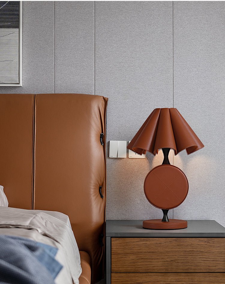 Saddle Stitch Table Lamp
