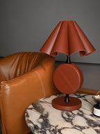 Saddle Stitch Table Lamp