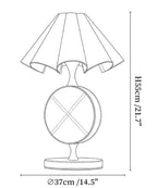 Saddle Stitch Table Lamp