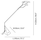Salocchi Marble Floor Lamp