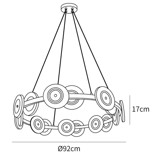 Samiya Nordic Chandelier