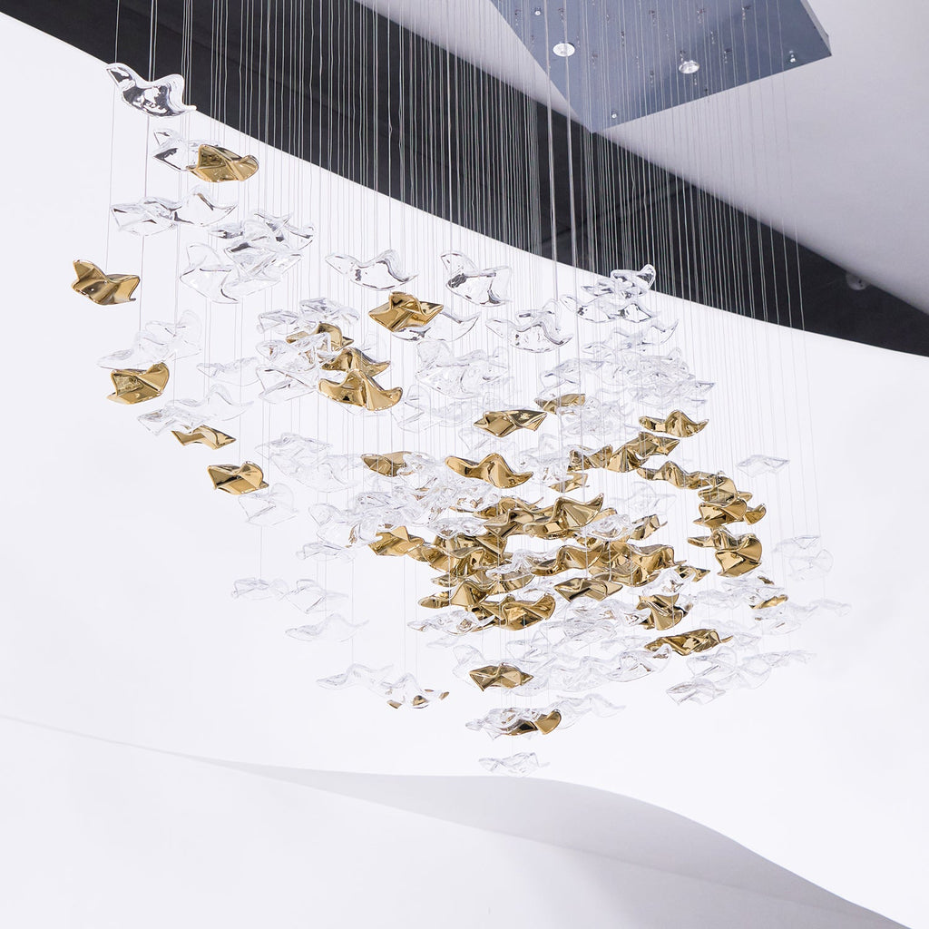 Tidal Art Glass Pendants Lamp