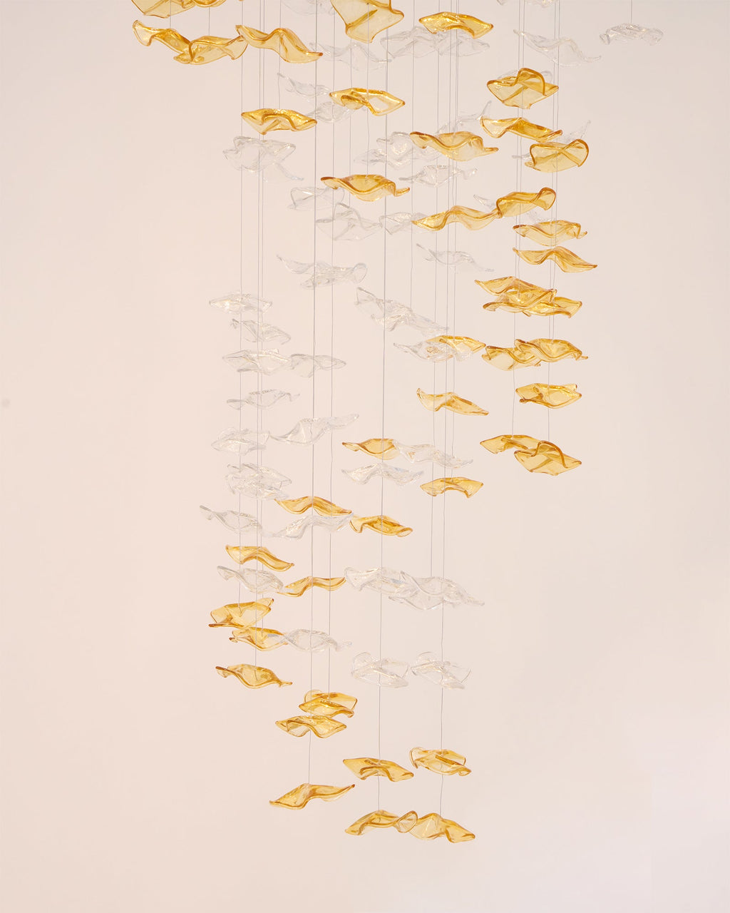 Tidal Art Glass Pendants